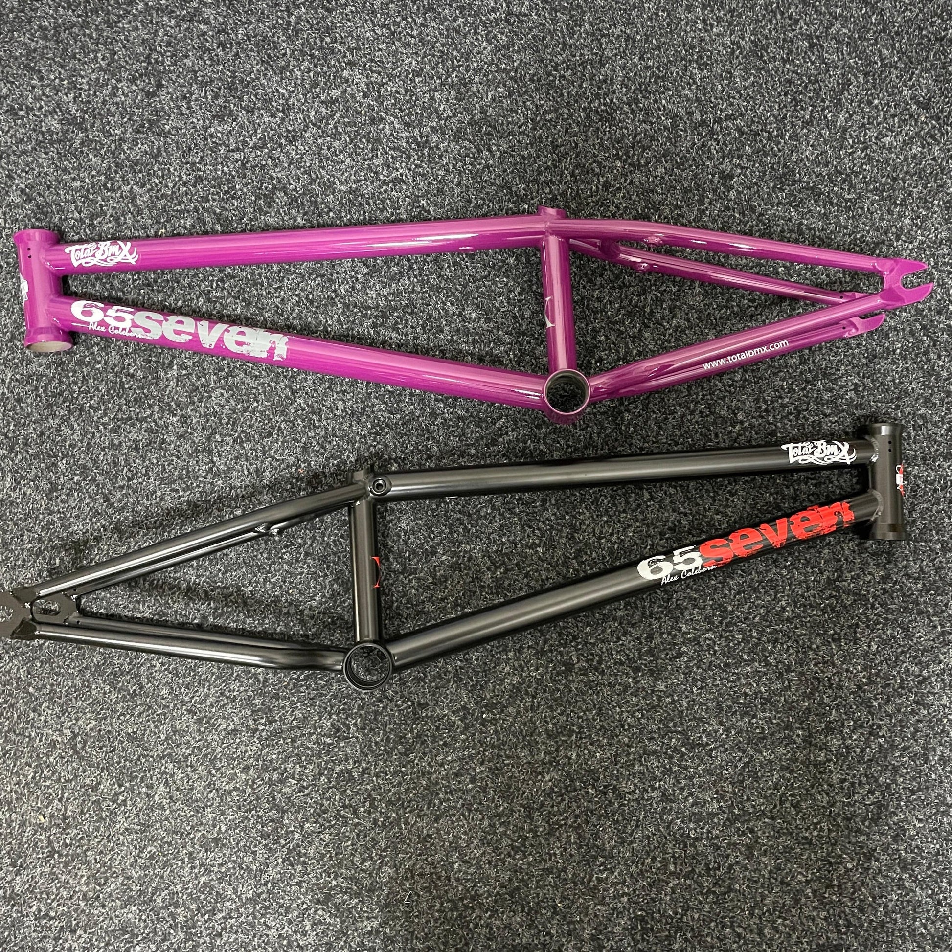 Total BMX BMX Parts Total BMX 657 X 10 Year Anniversary Frame Purple Haze