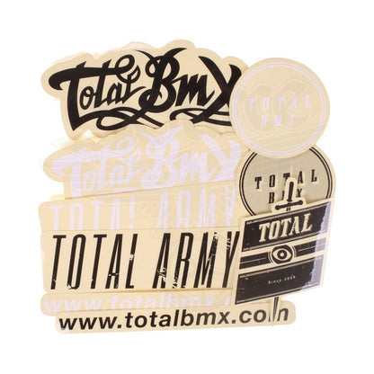 Total BMX BMX Parts Total BMX Assorted Sticker Pack