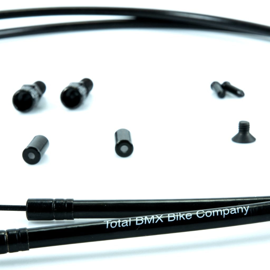 Total BMX BMX Parts Total BMX DBS Dual Lower Gyro Cable Black