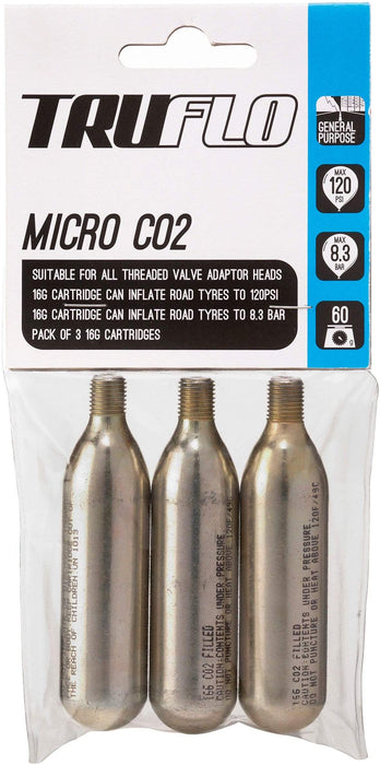 Truflo Misc Truflo C02 Pump Refill Pack 3 x 16g