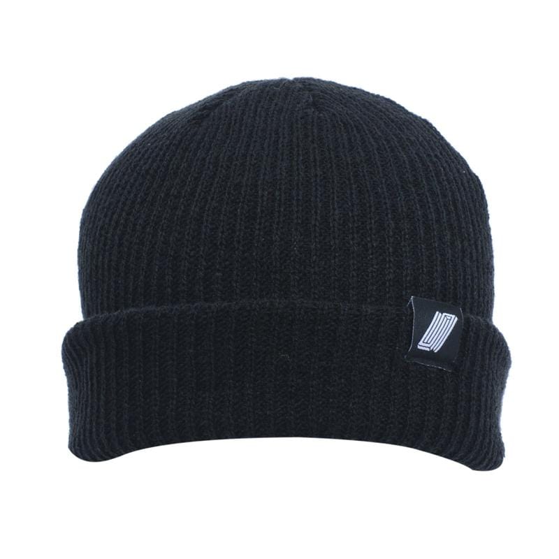 United Clothing & Shoes Black United Label Beanie