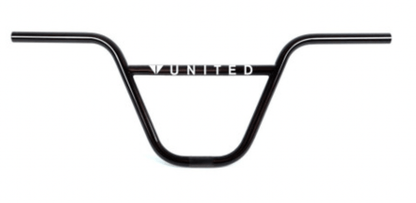 United BMX Parts Black / 9" United Supreme 2 Piece Bars