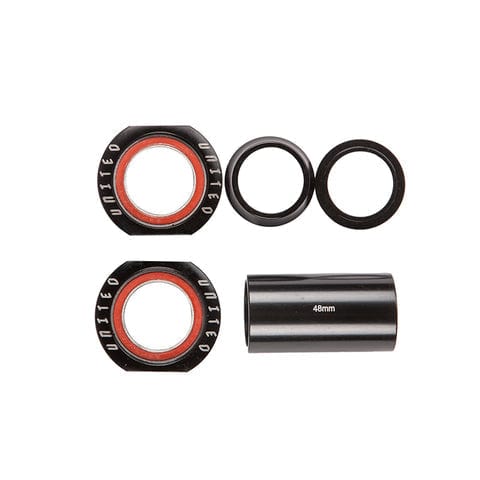 United BMX Parts 19mm / Black United Supreme Euro Bottom Bracket Black