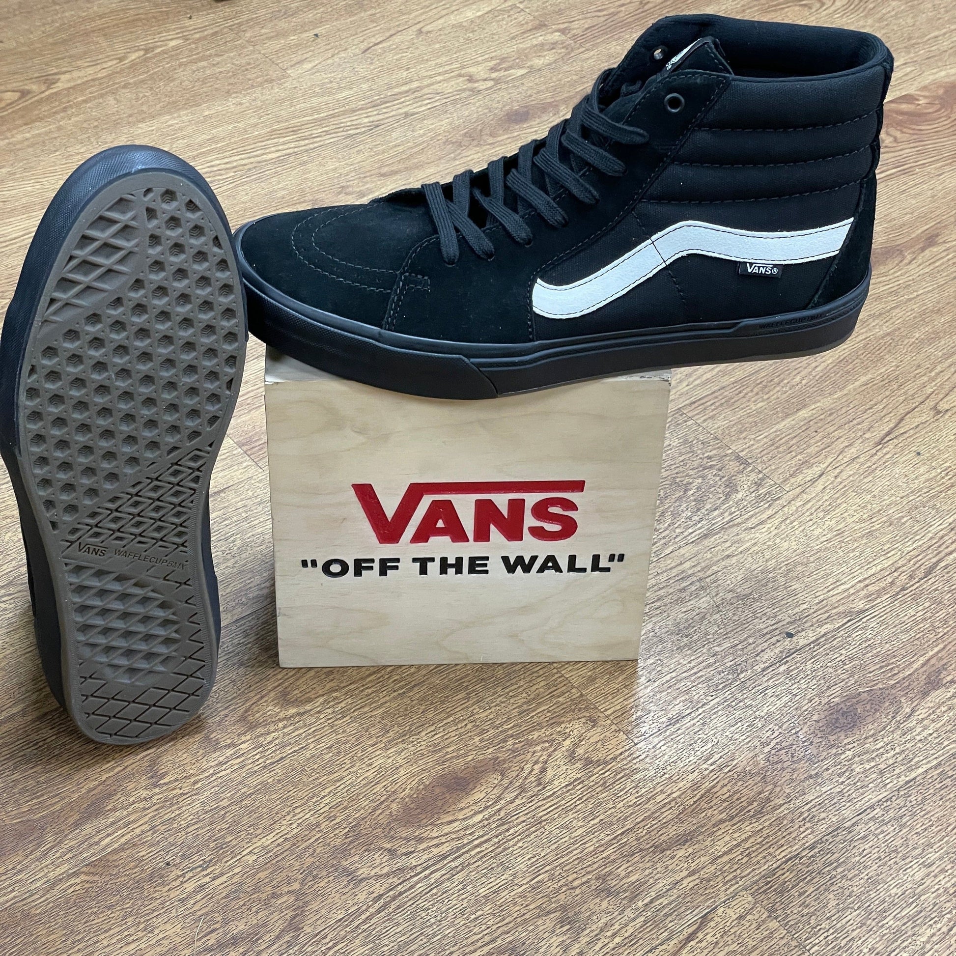 Vans Clothing & Shoes Vans Sk8-Hi Pro BMX Shoes Black / Black