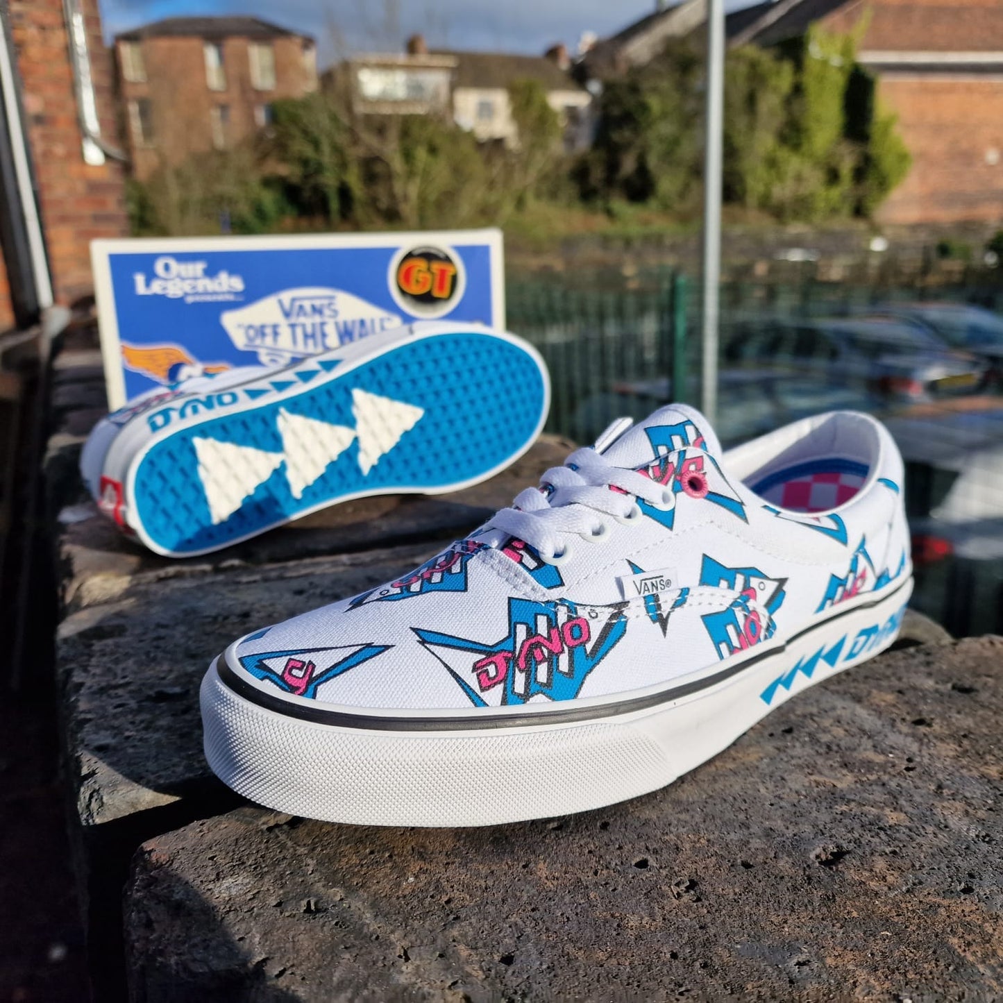 Vans Clothing & Shoes Vans x Our Legends GT / Dyno Era Shoes White / Blue