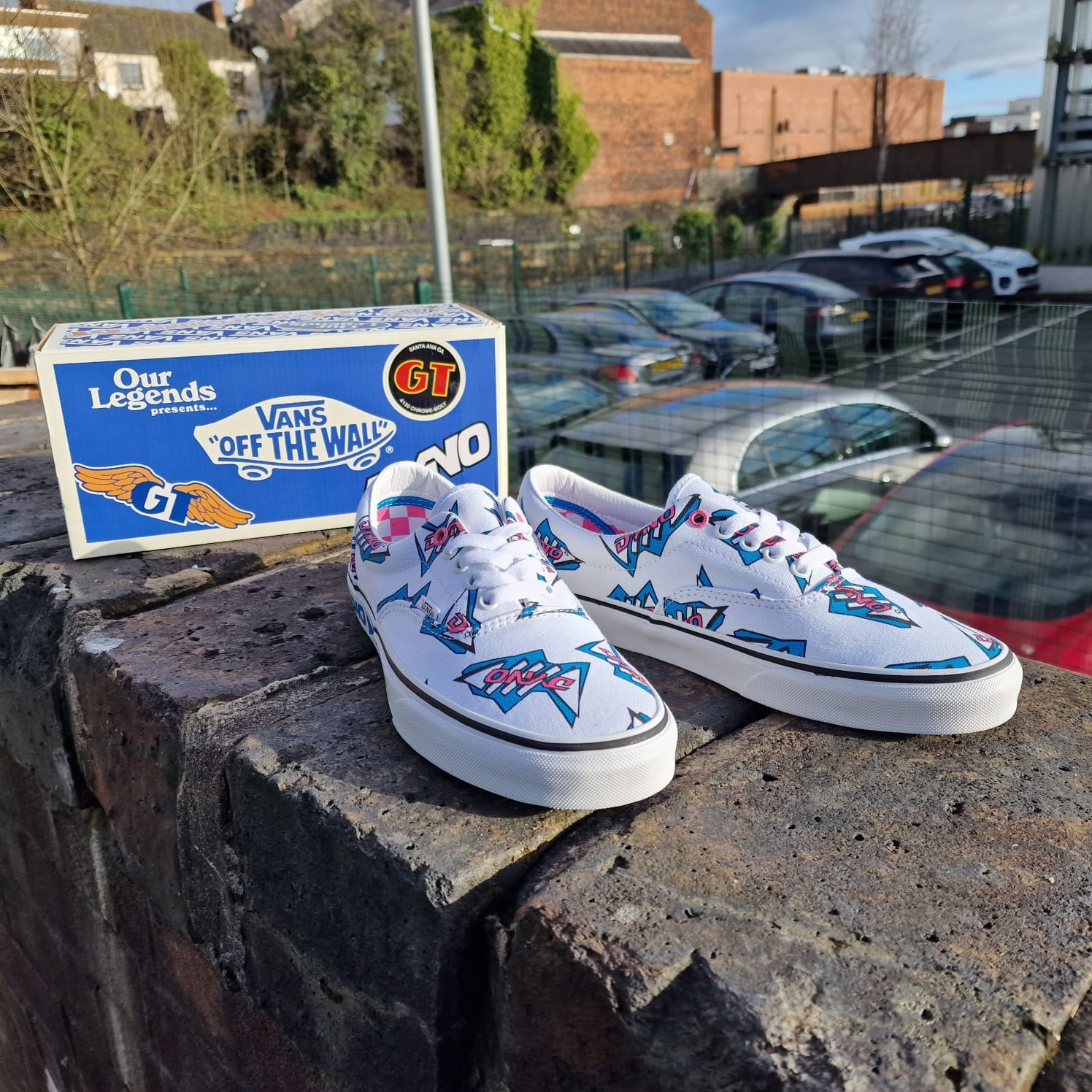 Vans Clothing & Shoes Vans x Our Legends GT / Dyno Era Shoes White / Blue