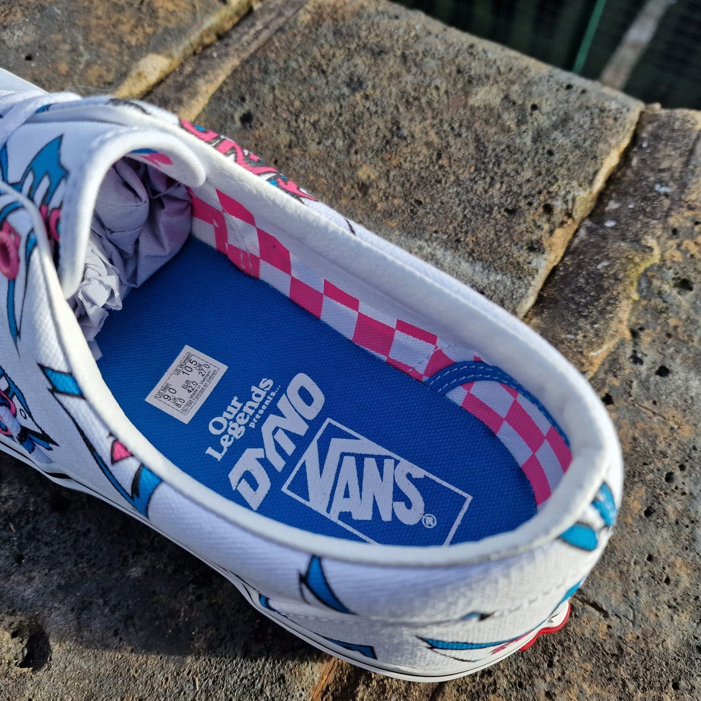 Vans Clothing & Shoes Vans x Our Legends GT / Dyno Era Shoes White / Blue