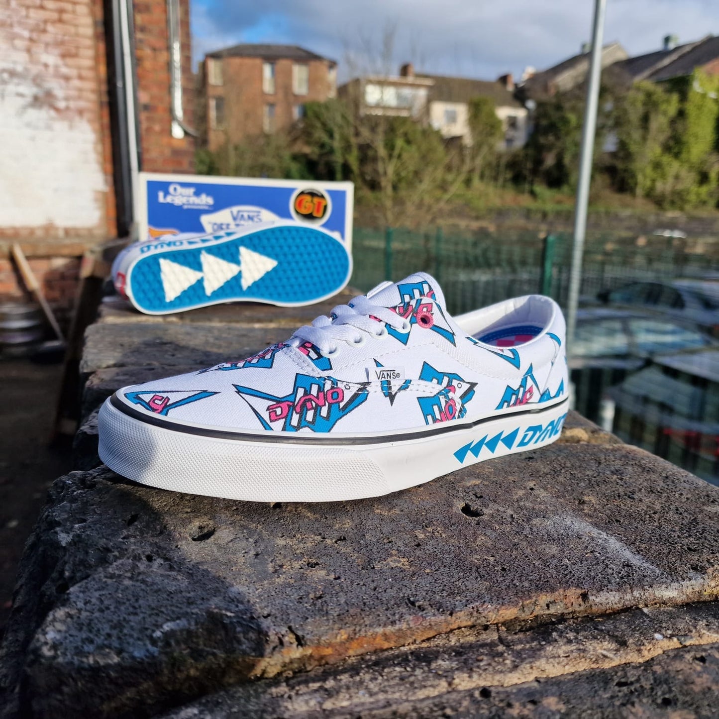 Vans Clothing & Shoes Vans x Our Legends GT / Dyno Era Shoes White / Blue