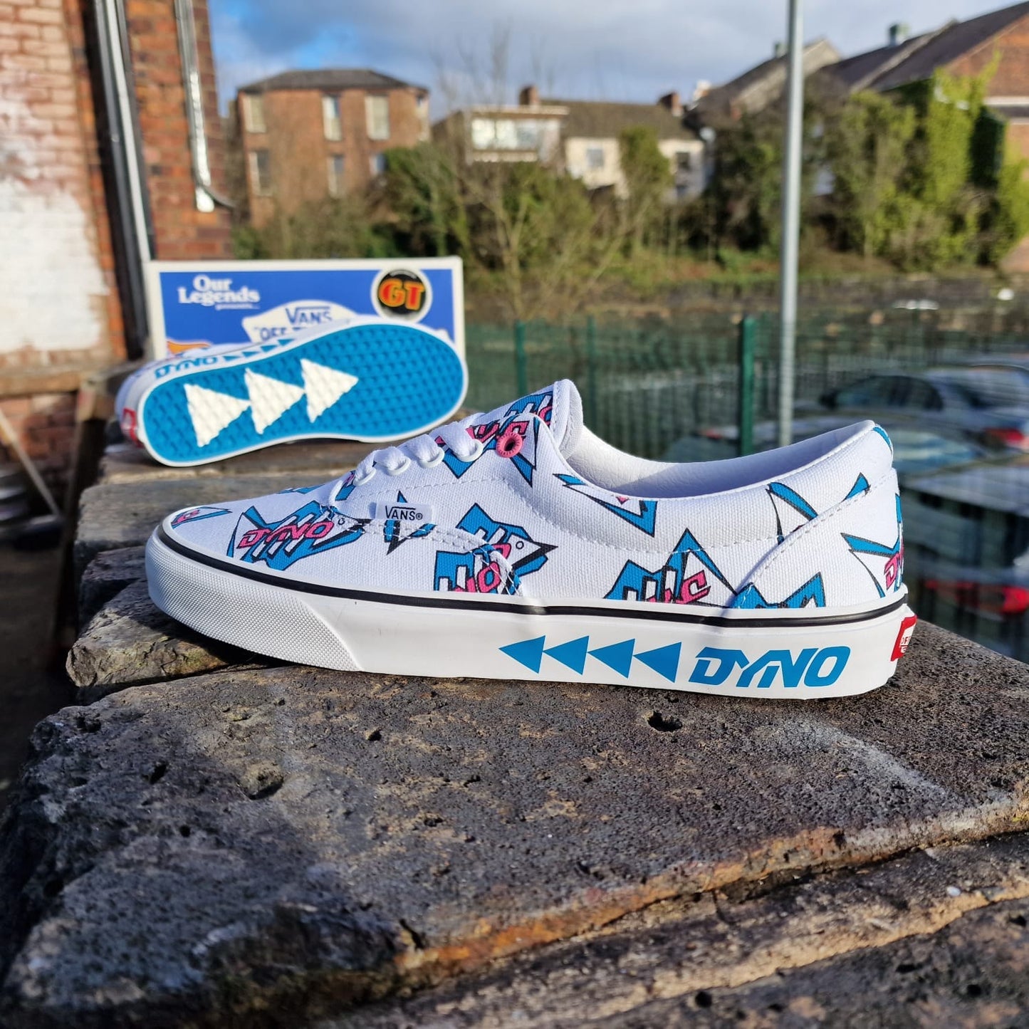 Vans Clothing & Shoes Vans x Our Legends GT / Dyno Era Shoes White / Blue