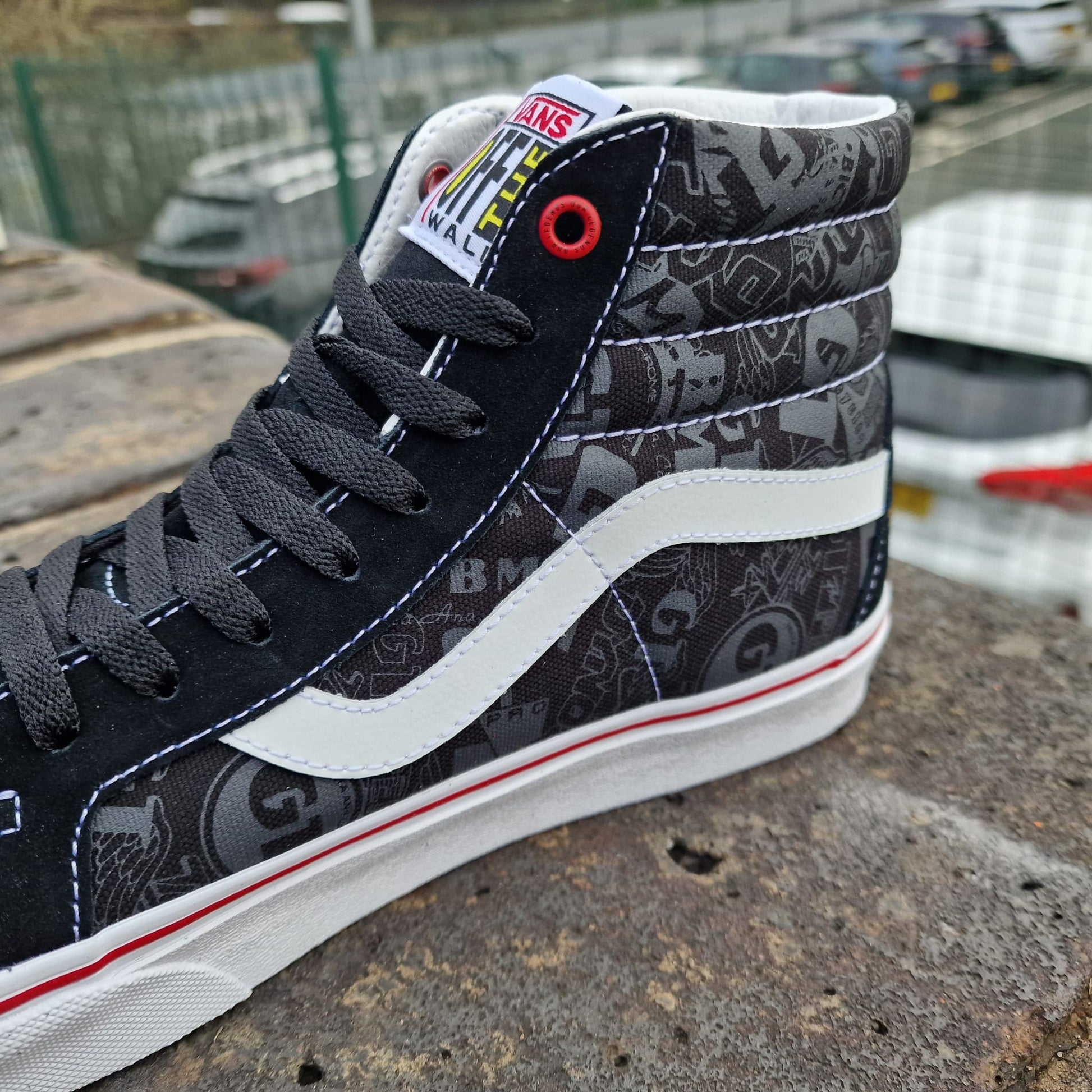 Vans Clothing & Shoes Vans x Our Legends GT Sk8-Hi R-issue Shoes Black / Red