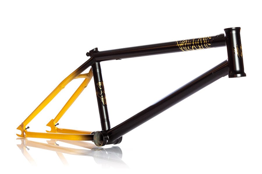 Volume BMX BMX Parts Volume Bikes Velocity Frame Victor Munoz Black / Gold Fade