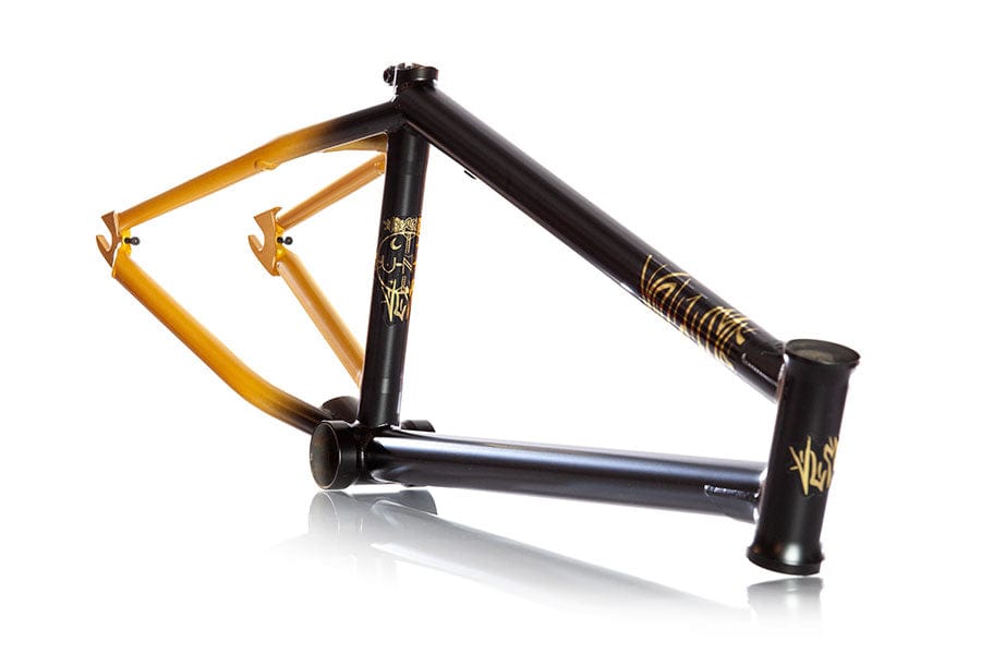 Volume BMX BMX Parts Volume Bikes Velocity Frame Victor Munoz Black / Gold Fade