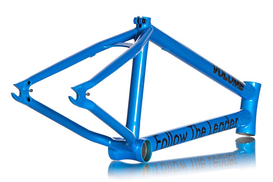 Volume BMX BMX Parts Volume Follow the Leader Frame Blue