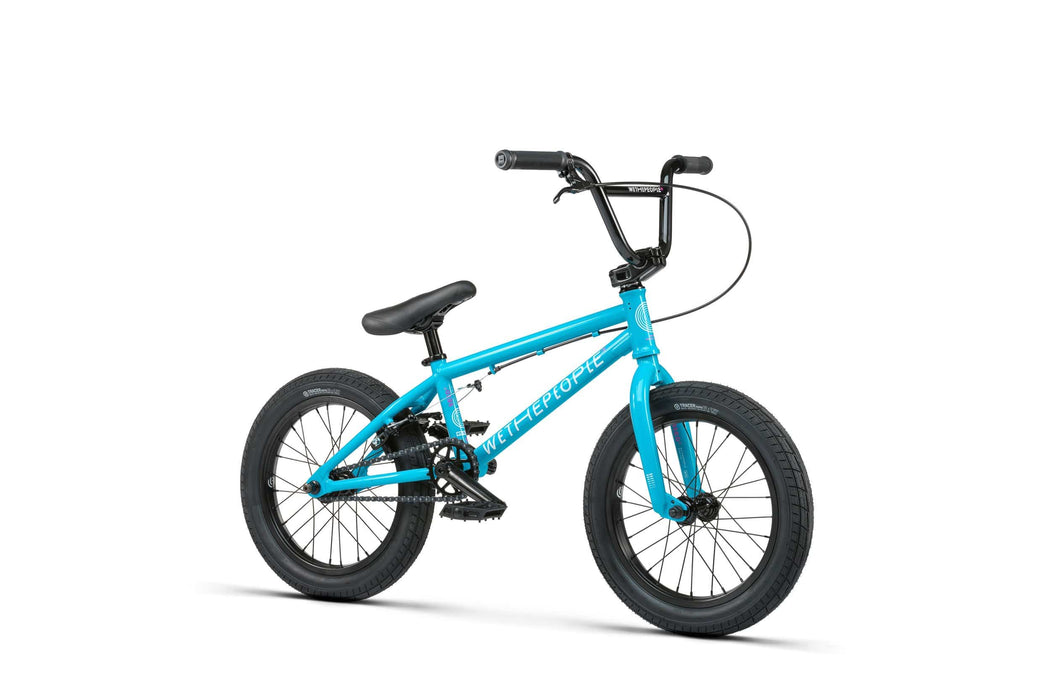 We The People BMX Bikes We The People 2021 Seed 16 Inch Bike Surf Blue