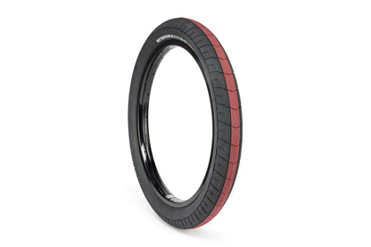 We The People BMX Parts We The People Activate 100 PSI Tyre Black with Red Stripe