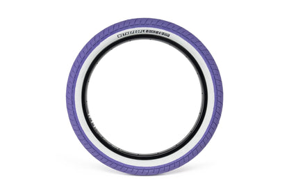 We The People BMX Parts Purple/Grey / 2.35 We The People Activate 60 PSI Tyre Purple / Grey