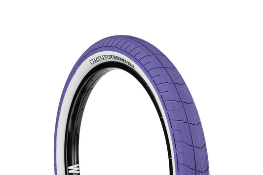 We The People BMX Parts Purple/Grey / 2.35 We The People Activate 60 PSI Tyre Purple / Grey