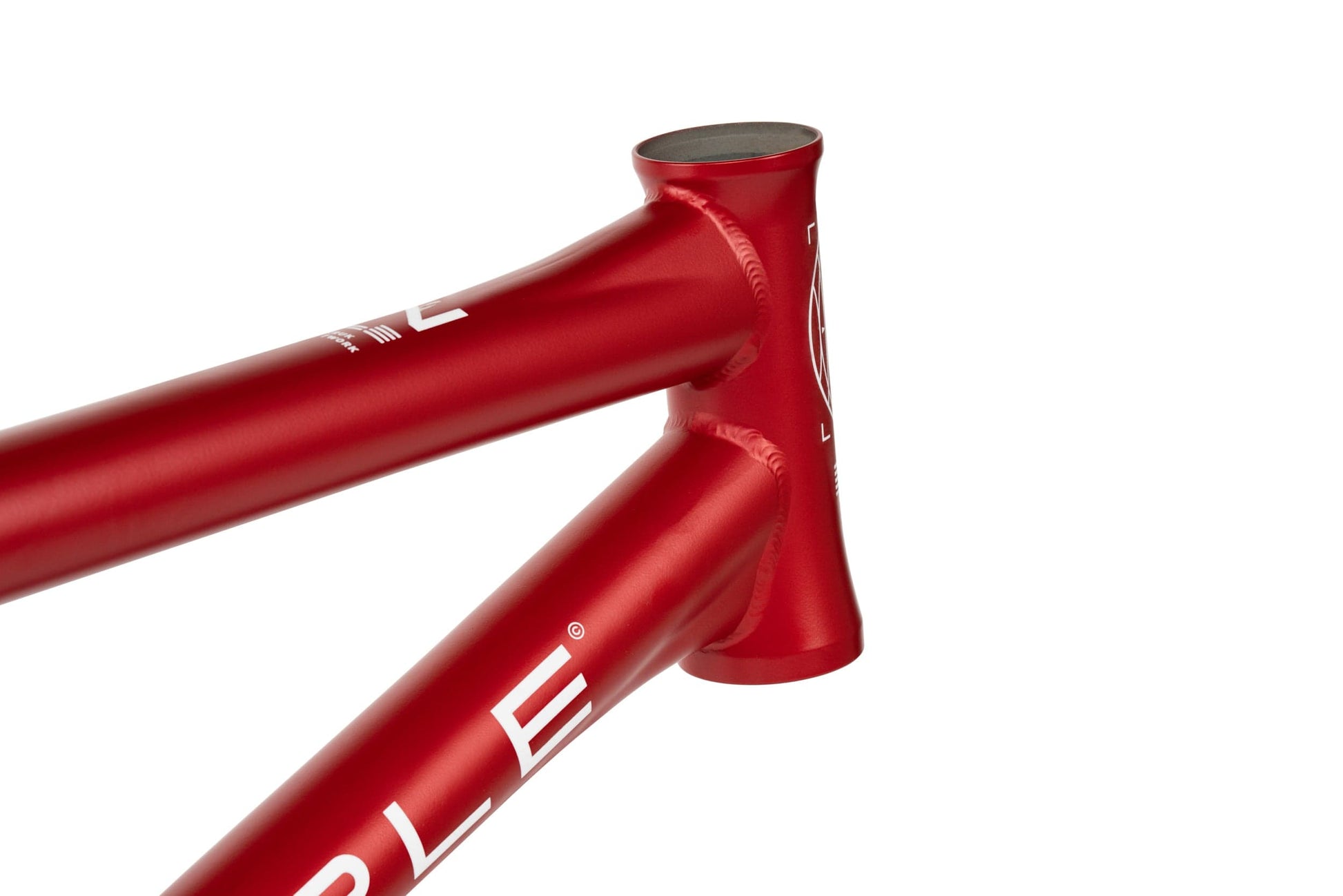 We The People BMX Parts We The People Network Dan Kruk Frame Matt Metallic Red