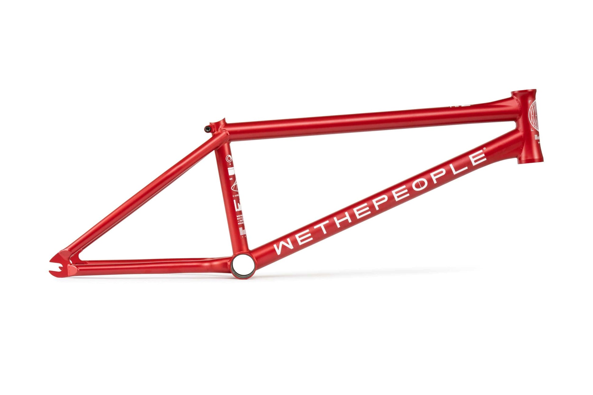 We The People BMX Parts We The People Network Dan Kruk Frame Matt Metallic Red