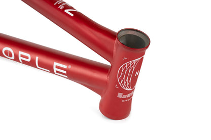 We The People BMX Parts We The People Network Dan Kruk Frame Matt Metallic Red