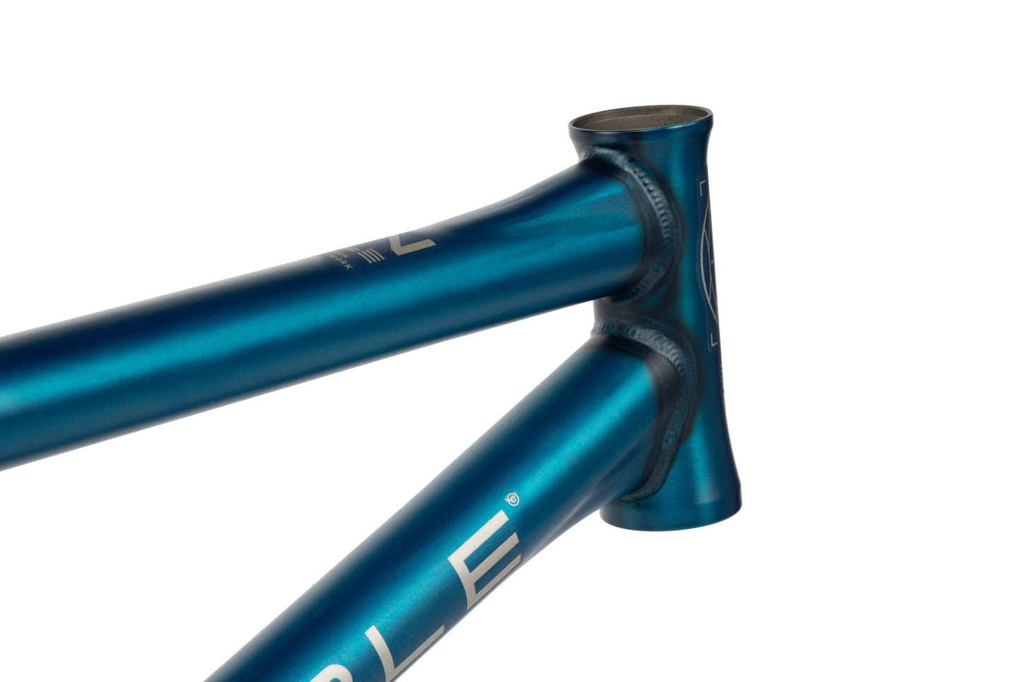 We The People BMX Parts We The People Network Dan Kruk Frame Matt Translucent Teal