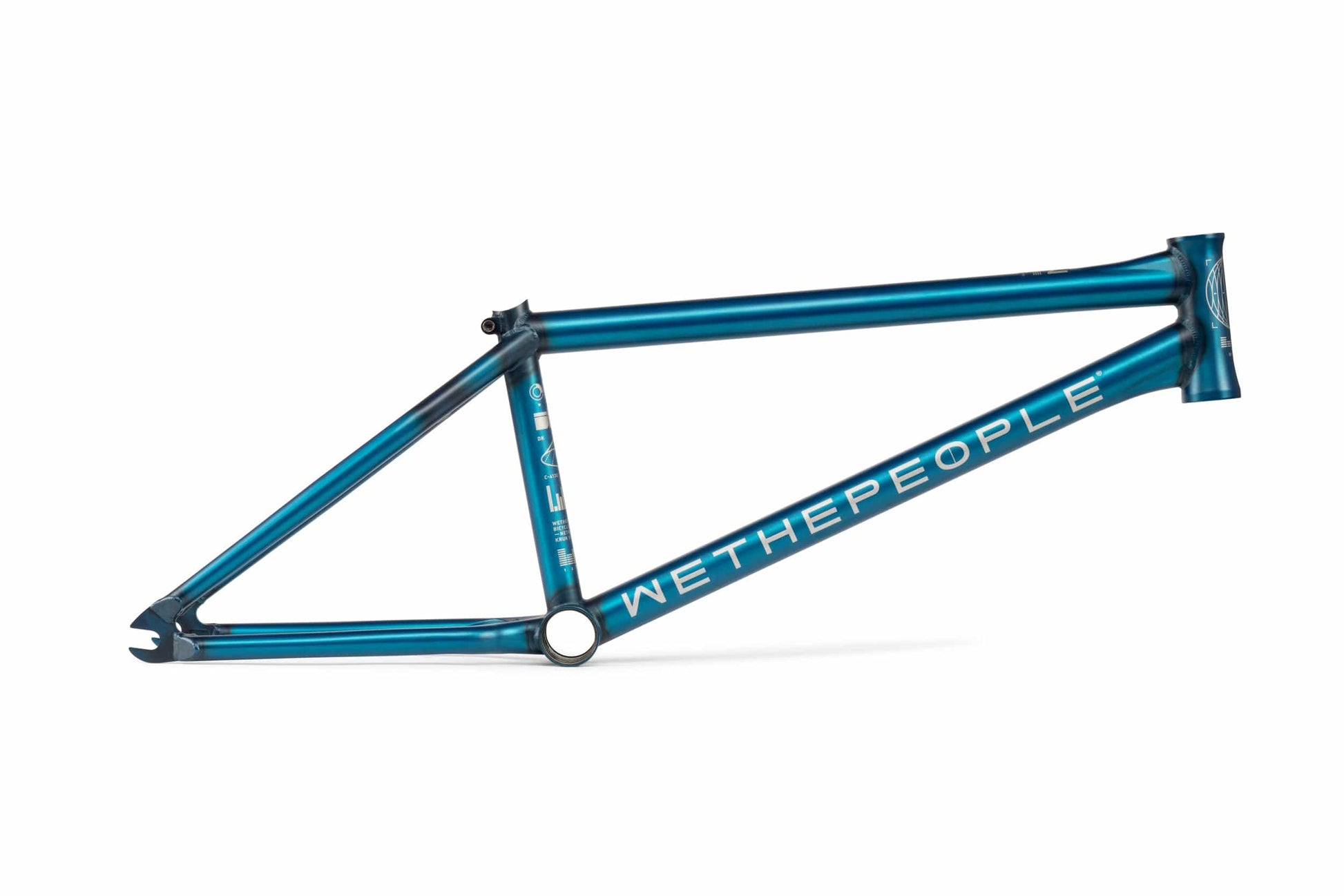 We The People BMX Parts We The People Network Dan Kruk Frame Matt Translucent Teal