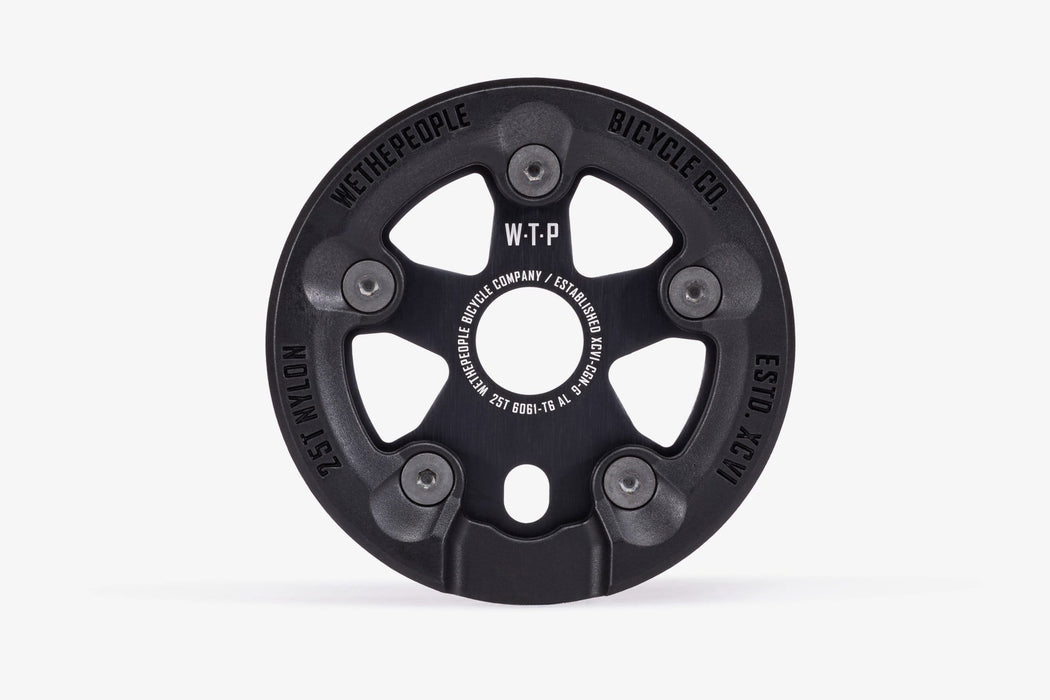 We The People BMX Parts Black / 25T We The People Paragon Guard Sprocket Combo