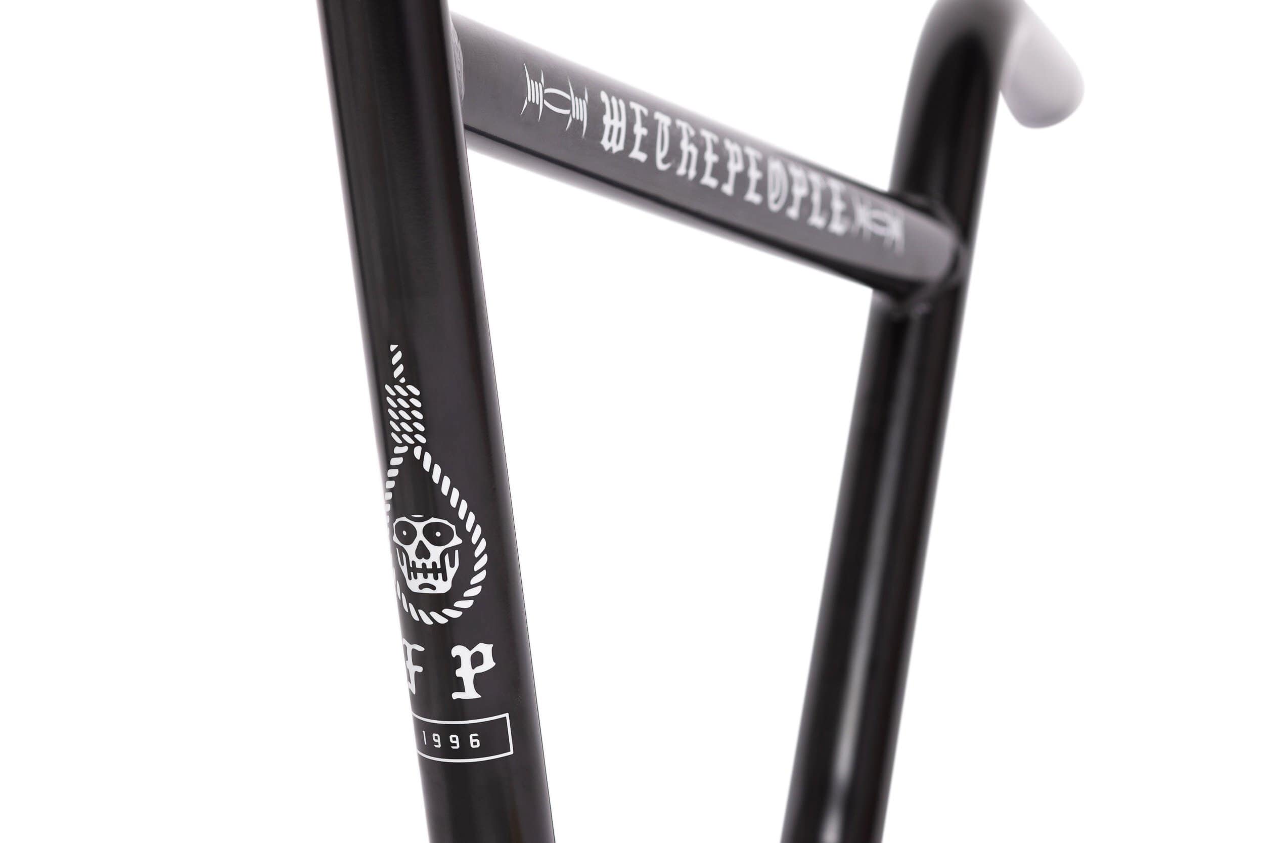 We The People Pathfinder 2-piece BMX Handlebars Black | Alans BMX