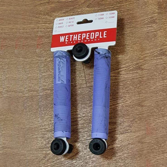 We The People BMX Parts Black/Lilac Swirl We The People Perfect Grips