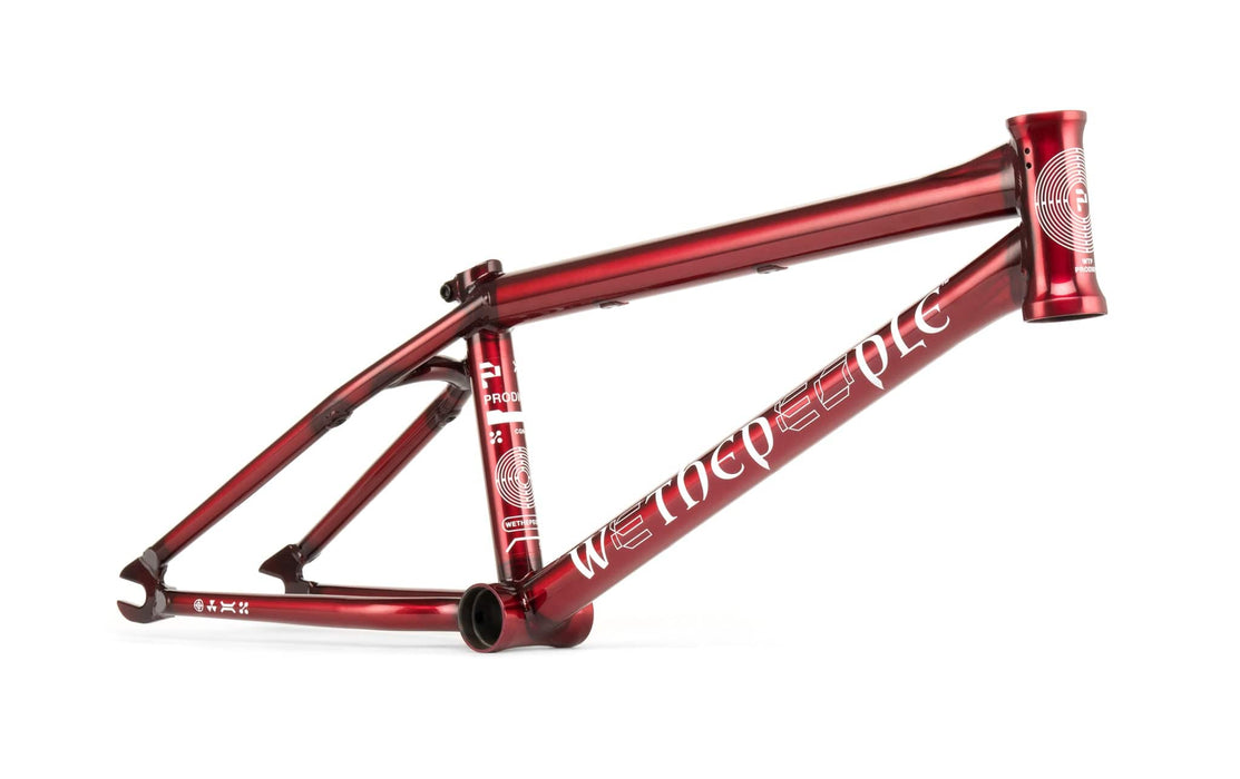 We The People BMX Parts 17.75 / Translucent Red We The People Prodigy 18 Inch Frame