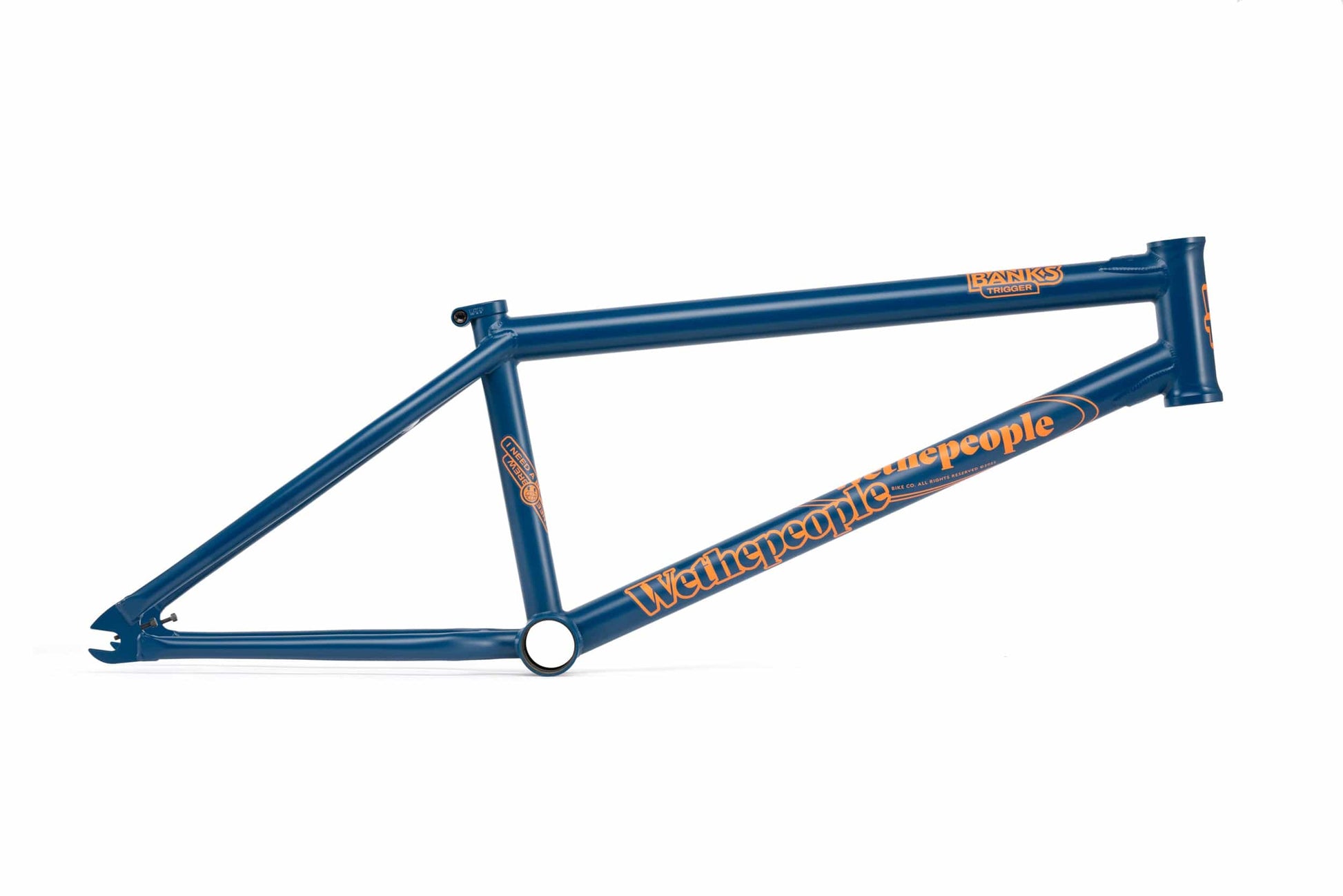 We The People BMX Parts Matt Navy Blue / 21 We The People Trigger Dan Banks Frame Matt Navy Blue