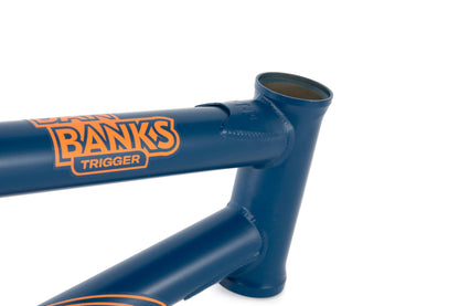 We The People BMX Parts Matt Navy Blue / 21 We The People Trigger Dan Banks Frame Matt Navy Blue