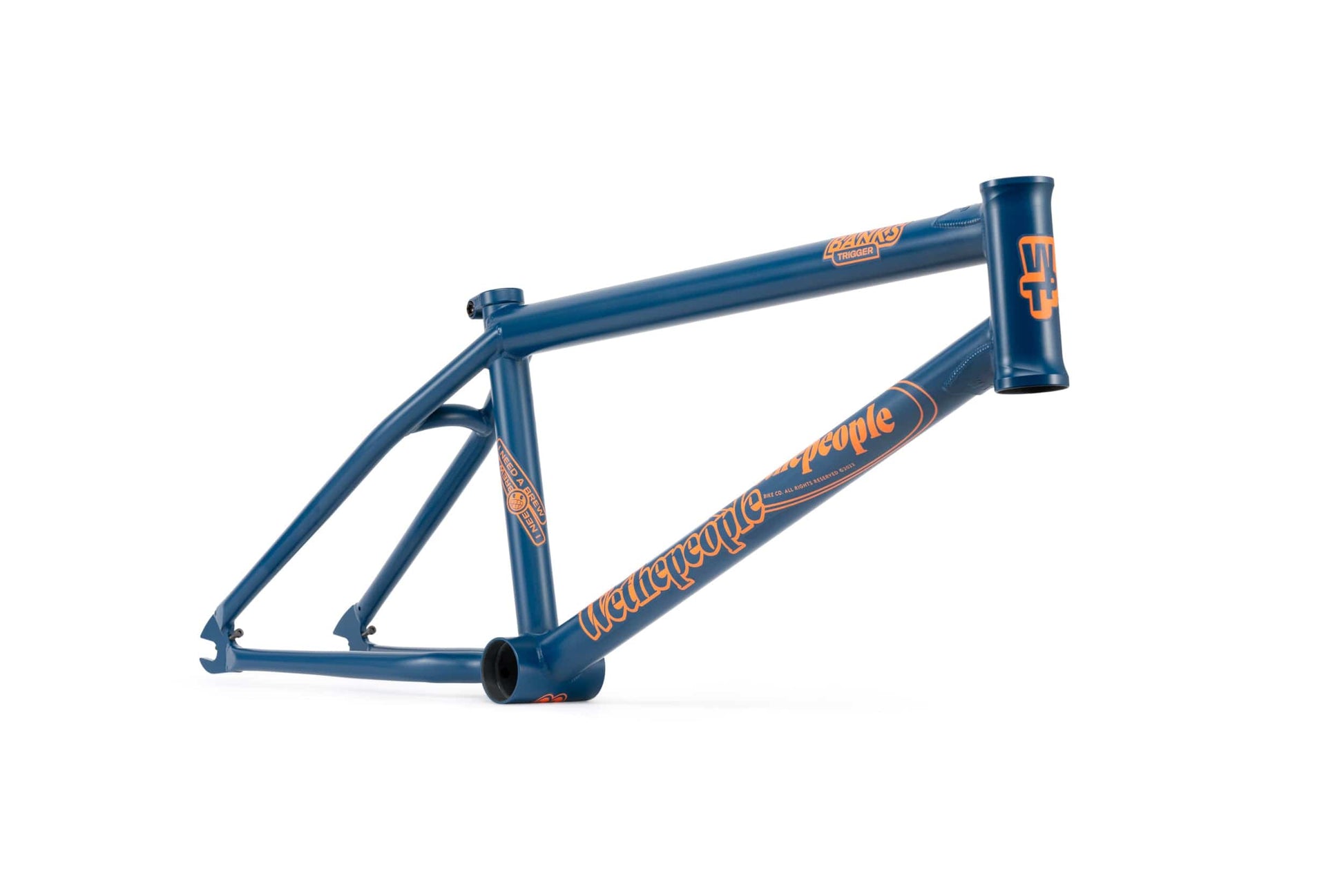 We The People BMX Parts Matt Navy Blue / 21 We The People Trigger Dan Banks Frame Matt Navy Blue
