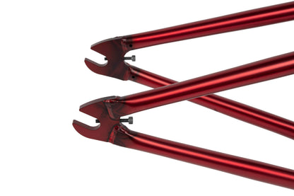 We The People BMX Parts Matt Translucent Red / 20.5 We The People Trigger Stephan Atencio Frame Matt Translucent Red