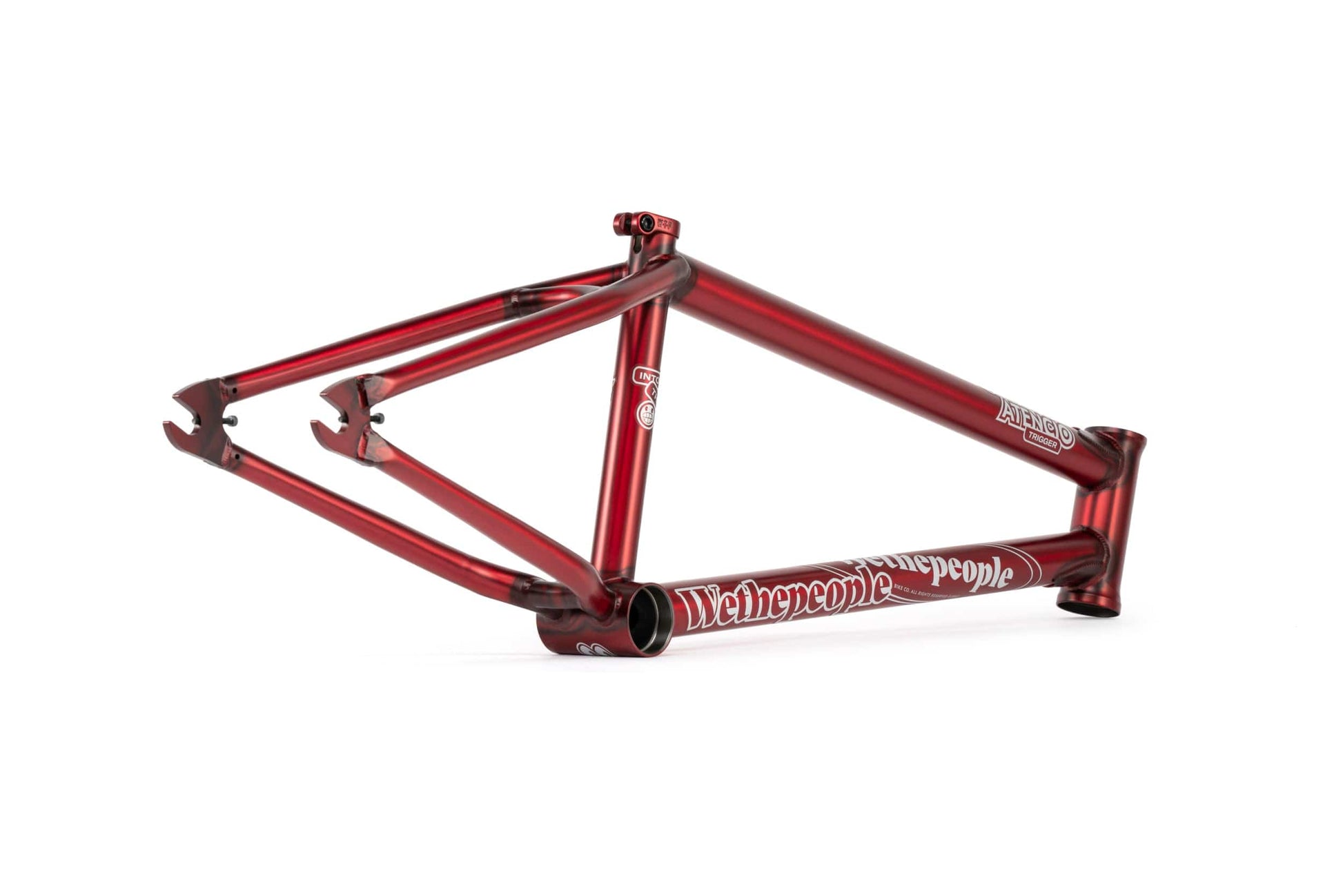 We The People BMX Parts Matt Translucent Red / 20.5 We The People Trigger Stephan Atencio Frame Matt Translucent Red