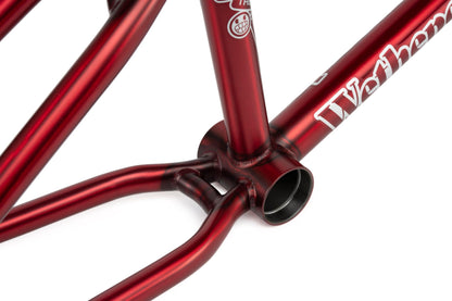 We The People BMX Parts Matt Translucent Red / 20.5 We The People Trigger Stephan Atencio Frame Matt Translucent Red