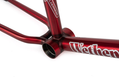 We The People BMX Parts Matt Translucent Red / 20.5 We The People Trigger Stephan Atencio Frame Matt Translucent Red