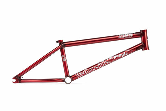 We The People BMX Parts Matt Translucent Red / 20.5 We The People Trigger Stephan Atencio Frame Matt Translucent Red