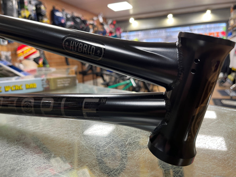 We The People BMX Parts We The People Utopia Hybrid Frame Black