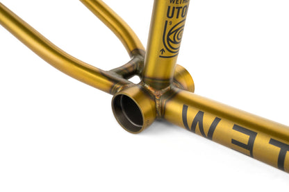 We The People BMX Parts We The People Utopia Hybrid Frame Matt Translucent Gold