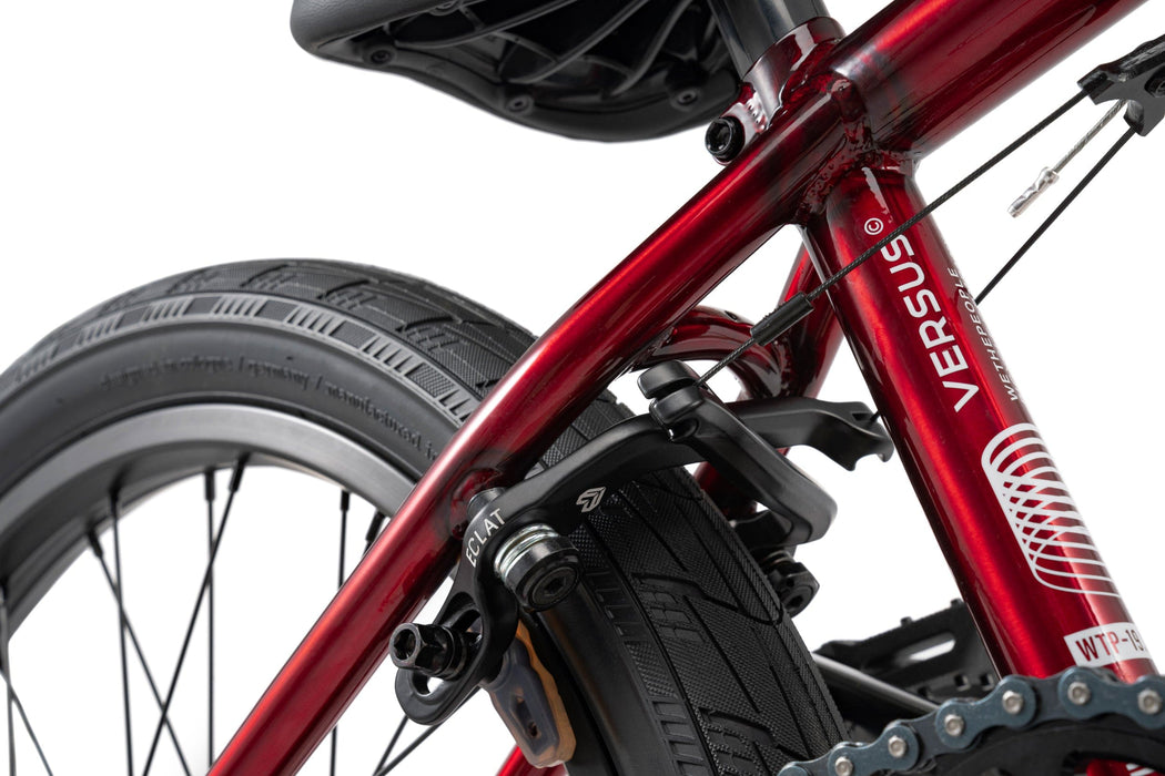 We The People BMX Bikes 20.65 / Translucent Red We The People Versus 20.65" TT Bike Translucent Red