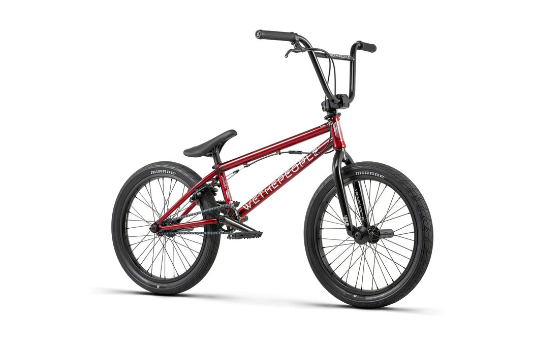 We The People BMX Bikes 20.65 / Translucent Red We The People Versus 20.65" TT Bike Translucent Red