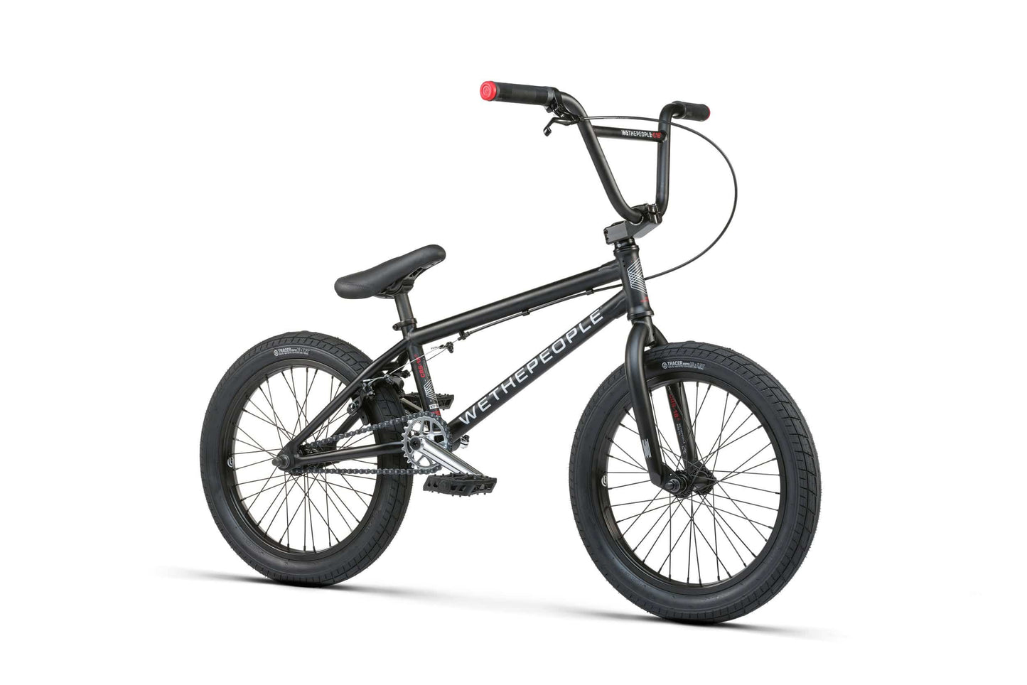 WeThePeople BMX Bikes WeThePeople 2021 CRS 18 Inch Bike Matt Black