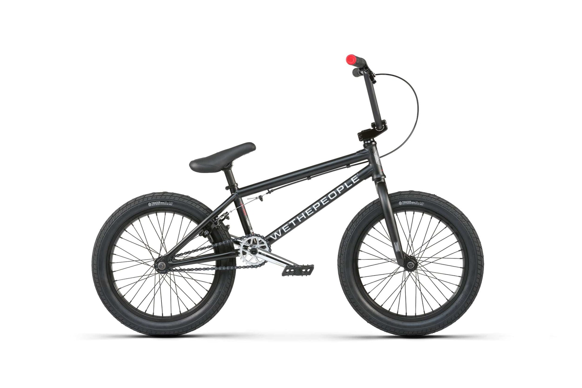 WeThePeople BMX Bikes WeThePeople 2021 CRS 18 Inch Bike Matt Black