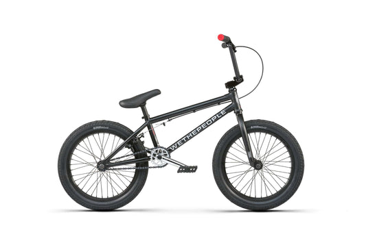 WeThePeople BMX Bikes WeThePeople 2021 CRS 18 Inch Bike Matt Black