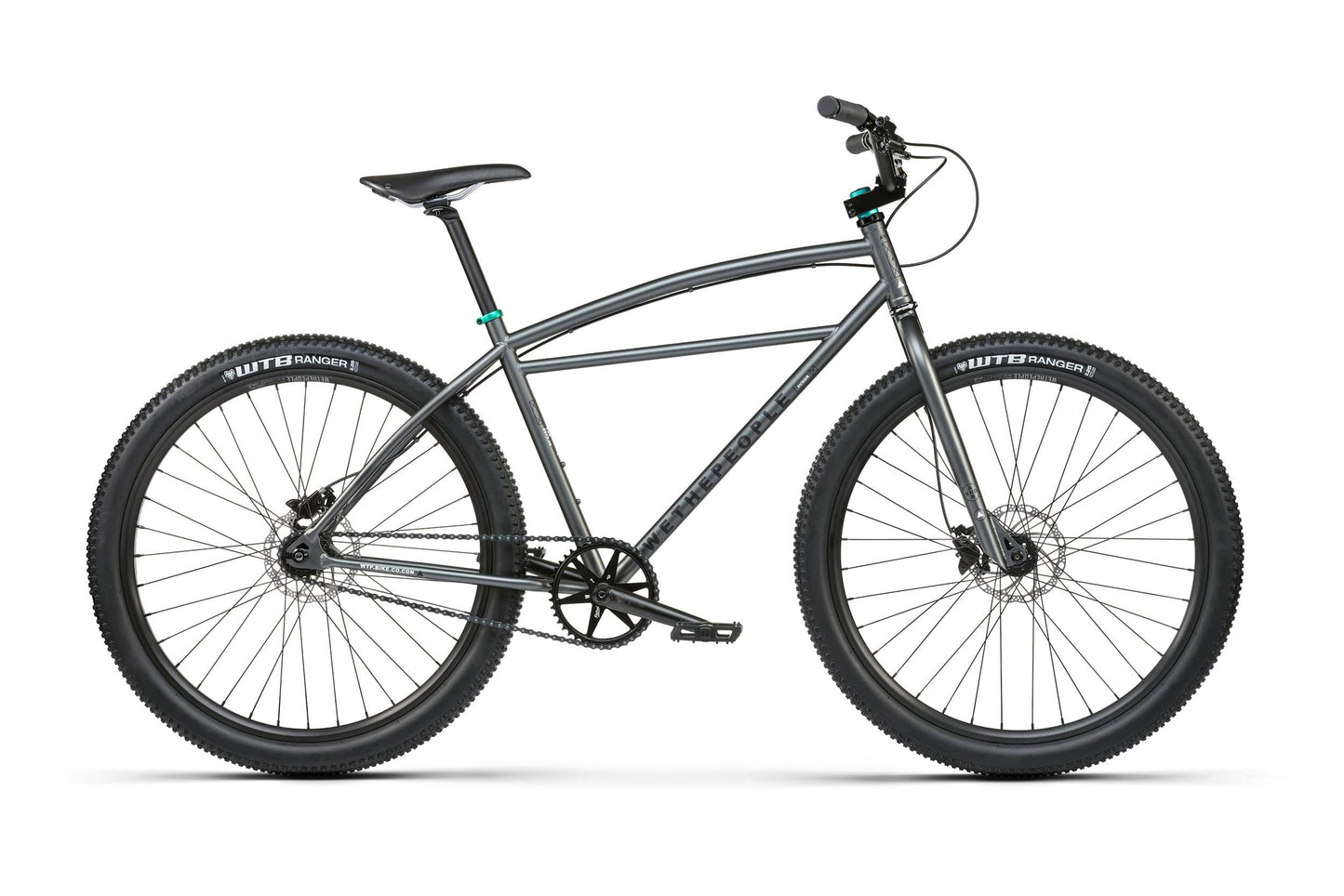 WeThePeople BMX Bikes WeThePeople 2021 The Avenger Matt Charcoal Grey
