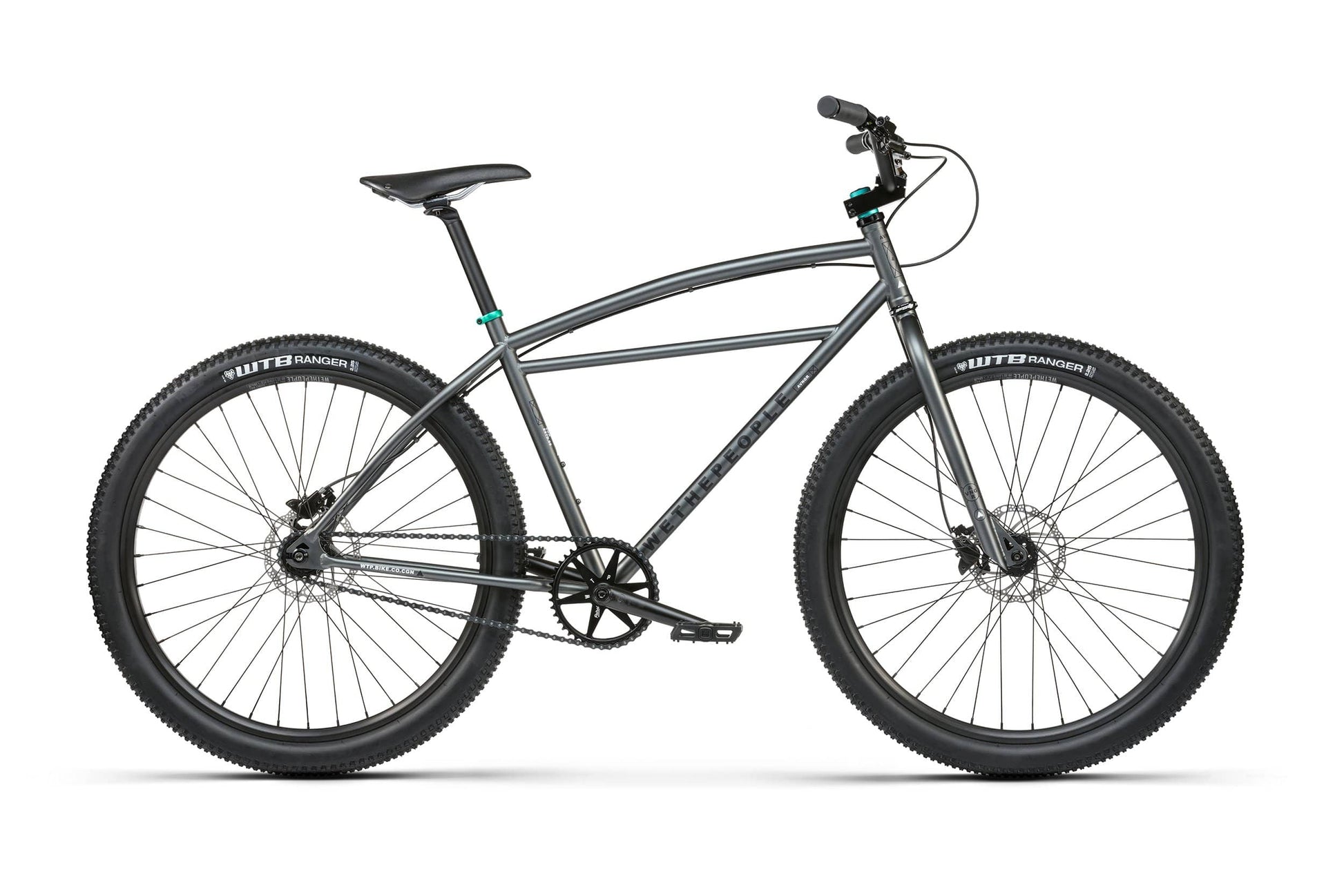 WeThePeople BMX Bikes WeThePeople 2021 The Avenger Matt Charcoal Grey