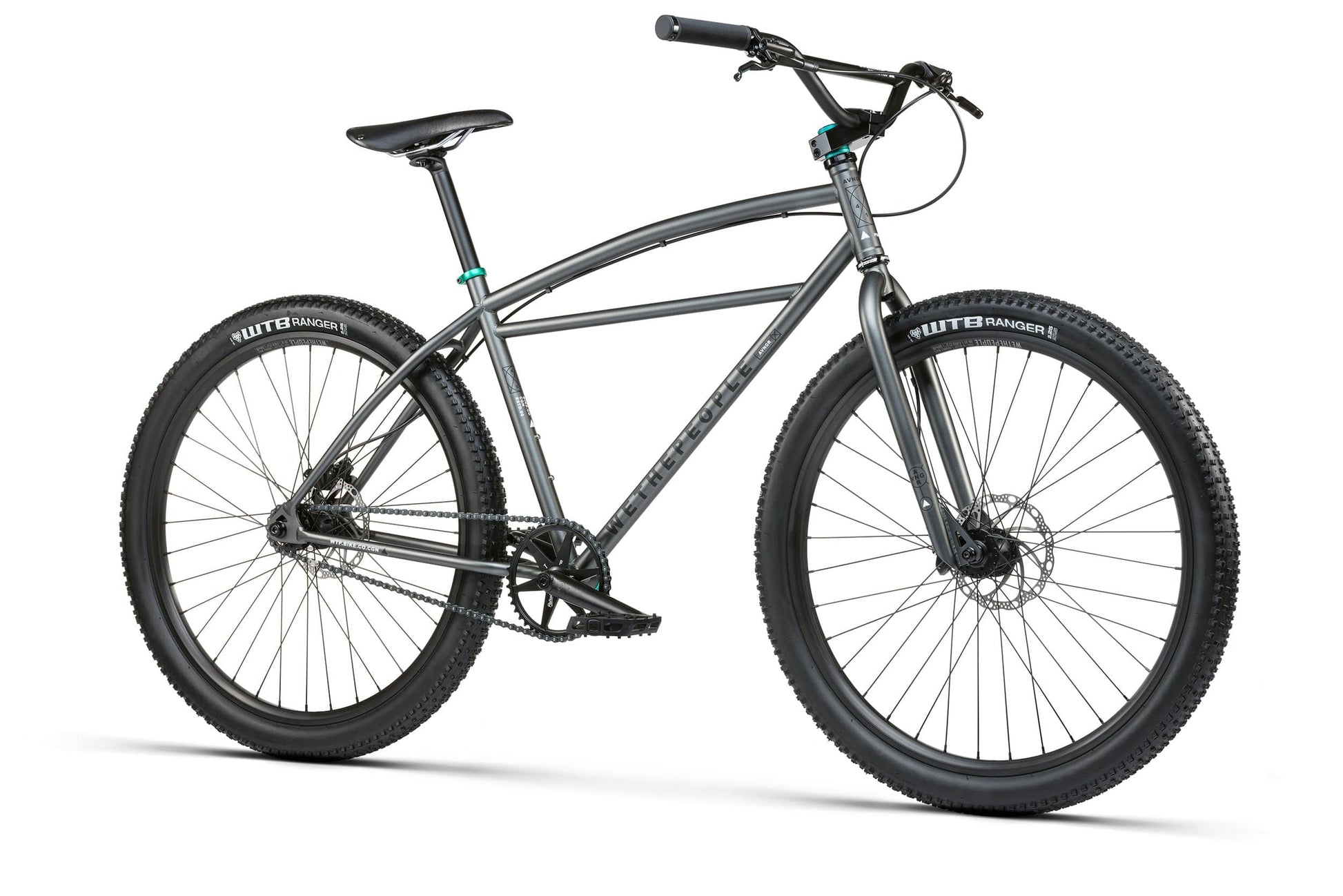 WeThePeople BMX Bikes WeThePeople 2021 The Avenger Matt Charcoal Grey